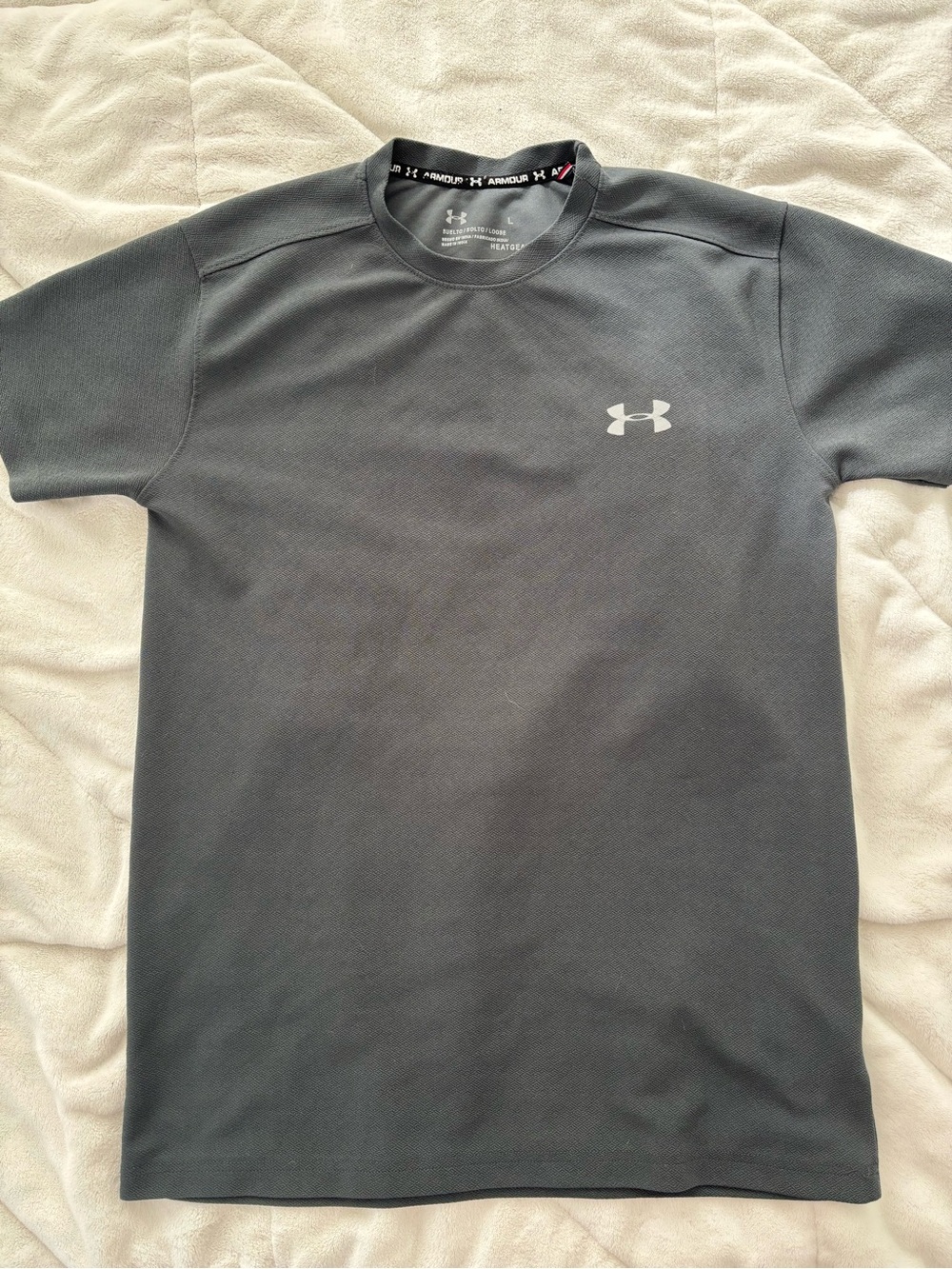 Under Armour Men's Short Sleeve Performance Tee - Charcoal Gray